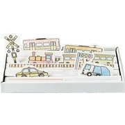 うえるん のりもの [立体ぬりえ]