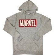 MV-MPK04 GY M [大人さがら刺繡ボックスロゴパーカーGY M]