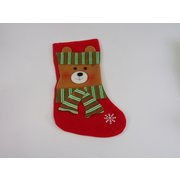クリスマス ソックス クマ [クリスマス用品]
