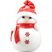 クリスマス 雪だるま レッド S [クリスマス用品]