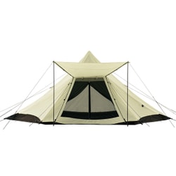 ロゴス LOGOS グランベーシック Tepee 520-AH 大人8人がゆったり眠れる大型ティピーテント！「グラン