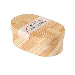 日本の弁当箱 網代小判 89354