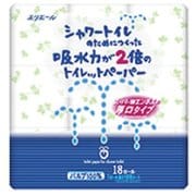 シャワートイレのためにつくった吸収力が2倍のトイレットペーパー 18RW [トイレットペーパー]