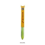 忠犬もちしば ツインノックペン おかか [H14×W1.2×D1.5cm]