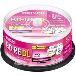 ヨドバシ.com - マクセル Maxell BEV50WPE.30SP [録画用BD-RE DL 30枚