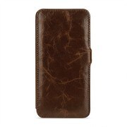 CBR-APIPXNMS4EACB [BONRONI Premium Leather Case for iPhone X用ケース Book 濃茶]