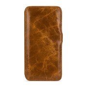 CBR-APIPXNMS4EATB [BONRONI Premium Leather Case for iPhone X用ケース Book 茶]