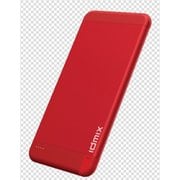 モバイルバッテリー ライトニングケーブル内蔵 パワーバンク 4100mAh レッド ID-I6-RD