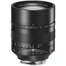 11676 [ノクティルックスM F1.25/75mm ASPH. ブラック ライカMマウント]
