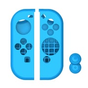 IX-SW011B [Nintendo Switch用 コントローラーシリコンカバー ブルー]
