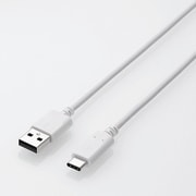 スマートフォン用USBケーブル USB(A-C) 認証品 0.5m ホワイト MPA-XAC05NWH