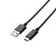 スマートフォン用USBケーブル USB(A-C) 認証品 1.0m ブラック MPA-XAC10NBK
