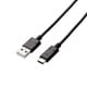 スマートフォン用USBケーブル USB(A-C) 認証品 1.5m ブラック MPA-XAC15NBK