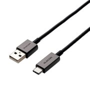 スマートフォン用USBケーブル USB(A-C) カラフル 1.2m ブラック MPA-XACCL12BK