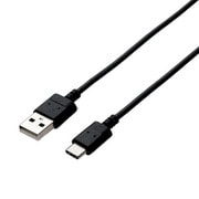 スマートフォン用USBケーブル USB(A-C) スリム 0.7m ブラック MPA-XACX07BK