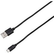 microUSB充電ケーブル 2A 0.2m 黒 BCUSMC020BK