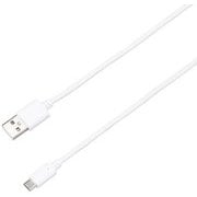 microUSB高出力ケーブル 2A 1.0m 白 BCUSM100WH