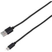 microUSB高出力ケーブル 2A 2.0m 黒 BCUSM200BK
