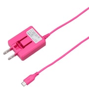 microUSB AC充電器 1A 1.5m ピンク BCACM1015PK