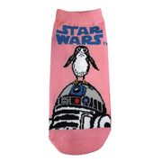 SWSOC551J [キャラックス レディース STAR WARS(スター・ウォーズ)EP8 R2-D2 ロゴ 約22～24cm]