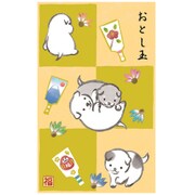 エンボスおとし玉袋 3匹のこいぬ BD02858