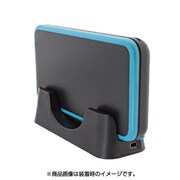 ANS-2D017BK [new2DSLL用 置くだけ充電スタンド ブラック]