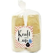 KR-102 [紙コップ クラフトカップ 厚紙タイプ 280ml 30個入]