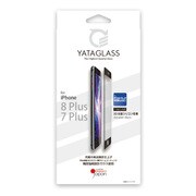 YATAGLASS TAKUMI iPhone 8 Plus/7 Plus用 ガラスフィルム アンチグレア ブラック