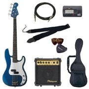 エレキベース 初心者入門バリューセット プレシジョンベースタイプ メタリックブルー PB-240/MBL