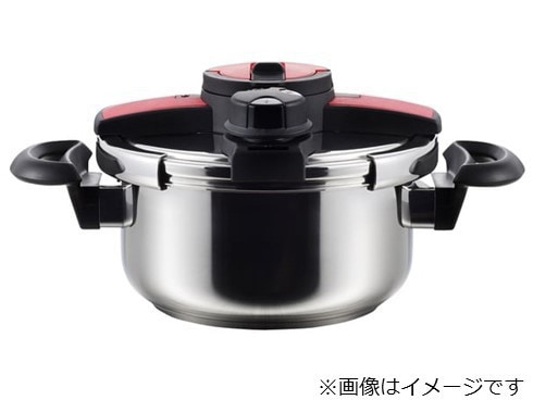アオヤギコーポレーション ステンレス片手圧力鍋 3.2L IH対応