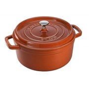 STAUB ココット　ラウンド　20センチ　シナモン ストウブ 鍋 Staub ピコ・ココット ラウンド 20cm 両手鍋