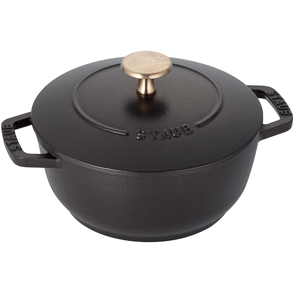 ストウブ staub ワナベ WA-NABE ボルドー 24CM 生涯保証 直営店で購入