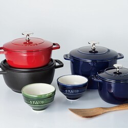 STAUB ストウブ 40501-003 [Wa-NABE（ワナベ） S 16cm チェリー