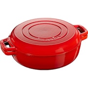 ストウブ ジャポネスク Sukiyaki&グリルパン 26cm チェリー 生涯保証・国内正規販売品 40508-281