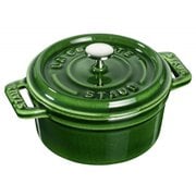 ストウブ ピコ・ココット ラウンド 10cm バジルグリーン 40509-804