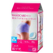 吸水パッド＆ショーツセット 女性用 Mサイズ（ウエスト60～90cm/ヒップ65～100cm）