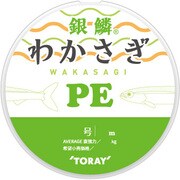銀鱗 わかさぎ PE 0.2号 グリーン [ライン 渓流用]