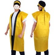 サテンロングハッピ ハチマキ付 金 Lサイズ