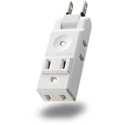 小型タップ コンパクト 4個口 ホワイト AVT-M01-24WH