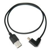 縦L型 type-Cケーブル ブラック TSC-U2-CLT050