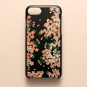 I8-MK0-010-B [iPhone 8/7用ケース 高盛り蒔絵シリーズ 桜]