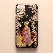 I8-MK0-013-B [iPhone SE（第2世代）/8/7 4.7インチ用 ケース 高盛り蒔絵シリーズ 舞妓]
