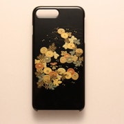 I8P-MK0-006-B [iPhone 8 Plus/7 Plus用ケース 高盛り蒔絵シリーズ 小菊]