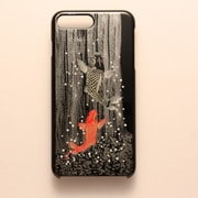 I8P-MK0-010-B [iPhone 8 Plus/7 Plus用ケース 高盛り蒔絵シリーズ 鯉の滝登り]