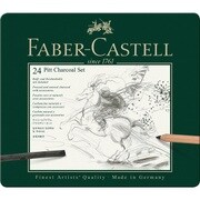 24種セット ピットチャコールセット ファーバーカステル 112978
