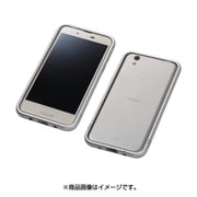 DCB-AQSESSV [AQUOS docomo SH-01K/au SHV40 アルミバンパー ケース CLEAVE Aluminum Bumper eS シルバー]