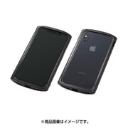 DCB-IPXELABK [iPhone XS/X アルミバンパー ケース CLEAVE Aluminum Bumper ellipse ブラック]