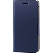 PM-AOS3PLFUNV [Android One S3 ソフトレザーカバー 薄型 磁石付 ネイビー]