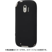 RT-KFK3C1/B [らくらくスマートフォン me F-03K用ケース シリコン シルキータッチ/ブラック]