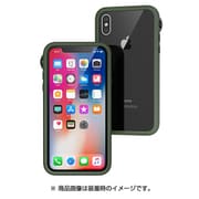 CT-IPIP178-AGBK [iPhone X 衝撃吸収ケース アーミーグリーンブラック]